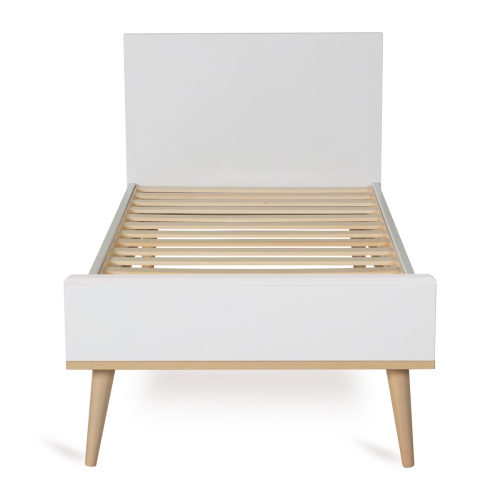 Babybett Flow, White & Oak