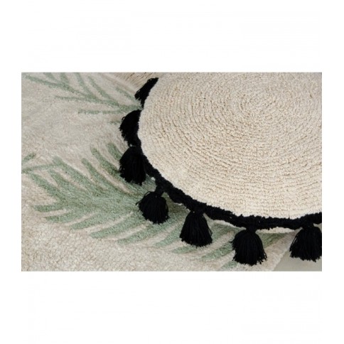 Lorena Canals Kissen, Kreis Schwarz