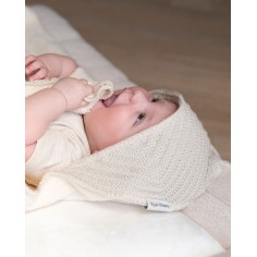 Kapuzenbadetuch Grace, nordic blue