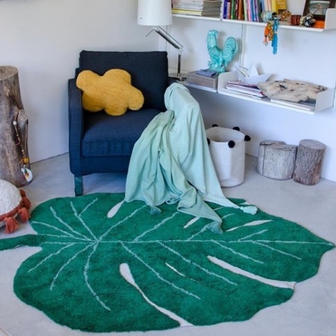 Lorena Canals Coussin, moutarde nuage