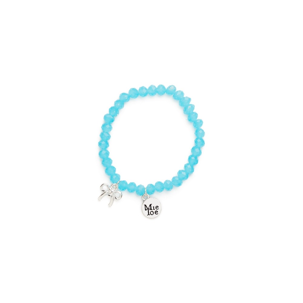 Armband, Schleife Blau