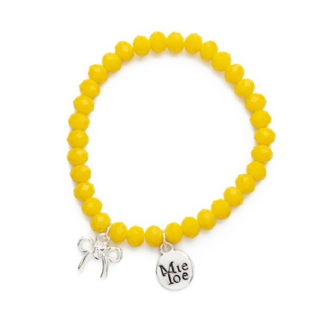 Bracelet, boucle jaune