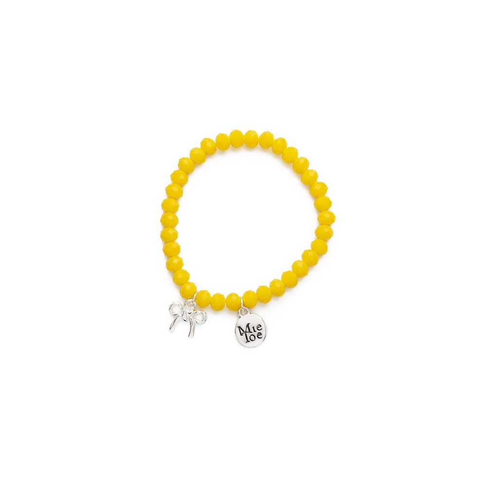 Bracelet, boucle jaune