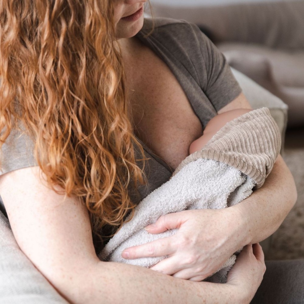 Umstandsshirt Glow mit Stillfunktion, ecru