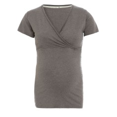 Umstandsshirt Glow mit Stillfunktion, hazel brown