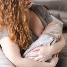 Umstandsshirt Glow mit Stillfunktion, schwarz