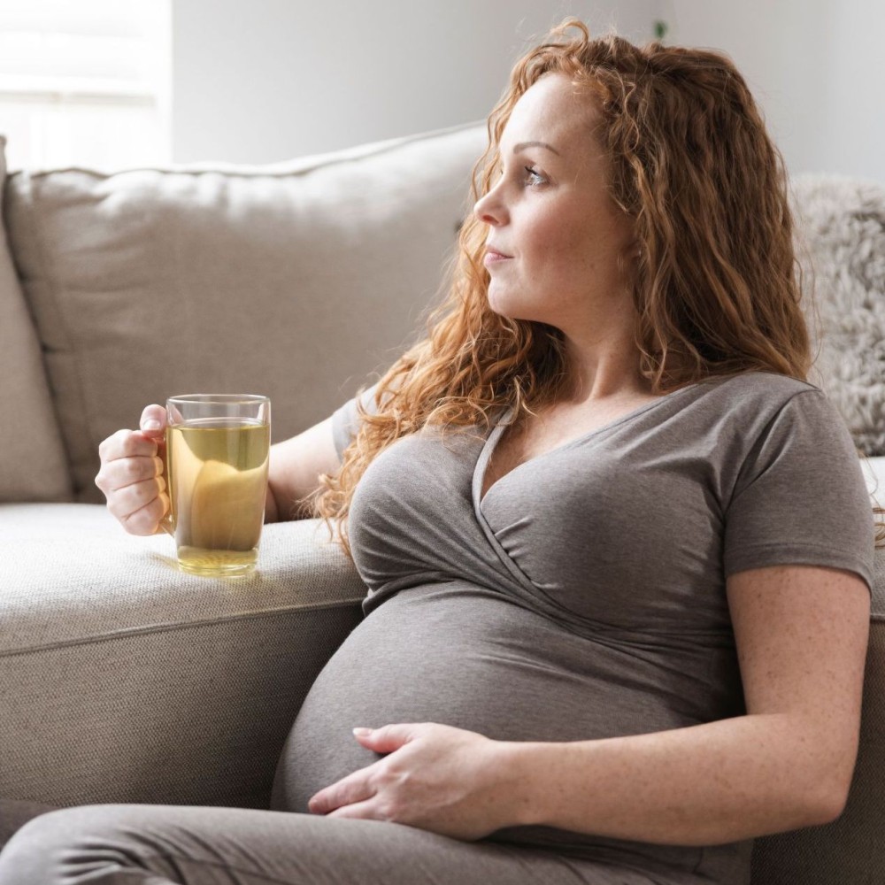 Umstandsshirt Glow mit Stillfunktion, schwarz