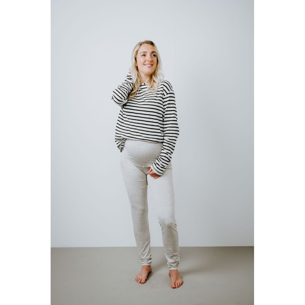 Umstandshose Glow, dusty grey