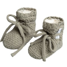 Booties Willow mit Teffyfutter, urban green