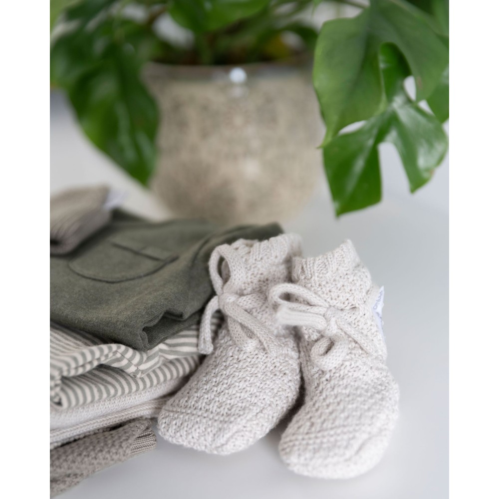 Booties Willow mit Teffyfutter, warm linen