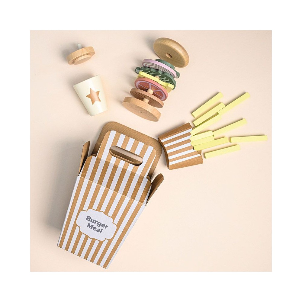 Burger Menu - zum Stapeln
