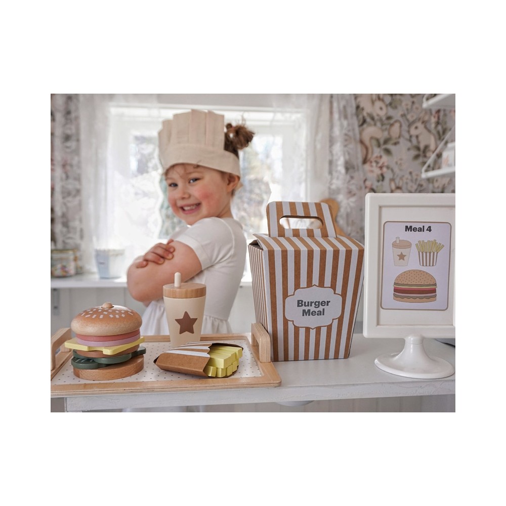 Burger Menu - zum Stapeln