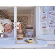 Burger Menu - zum Stapeln