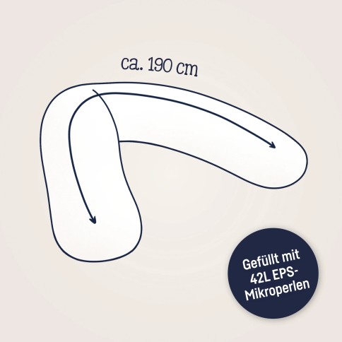 Julius Zöllner Stillkissen Musselin, sand