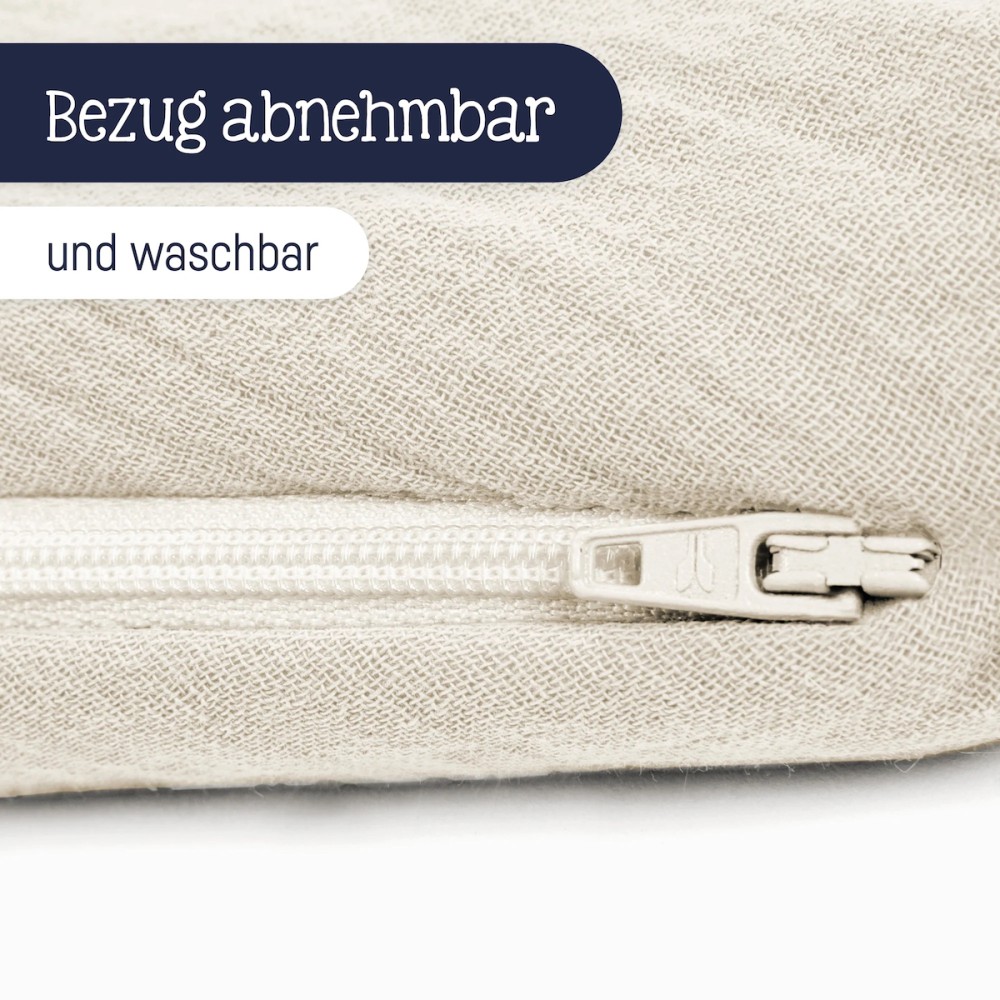 Julius Zöllner Stillkissen Musselin, sand