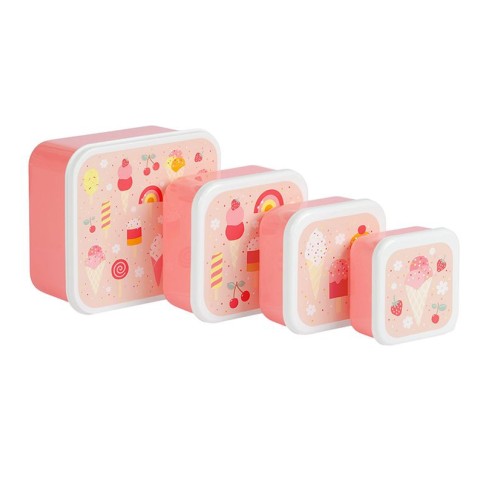 Lunchbox, 4er Set, Eiscreme