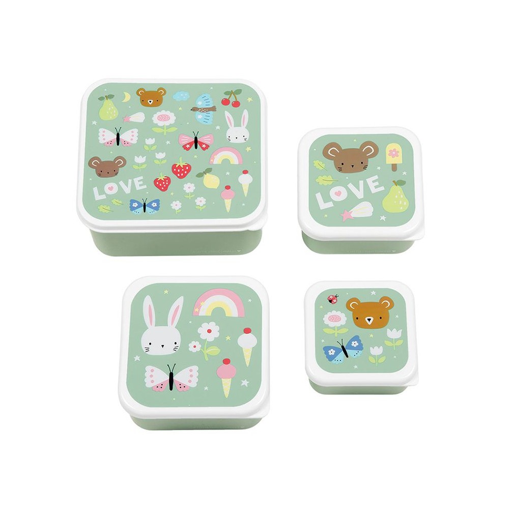 Lunchbox, 4er Set, Joy