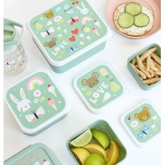 Lunchbox, 4er Set, Joy