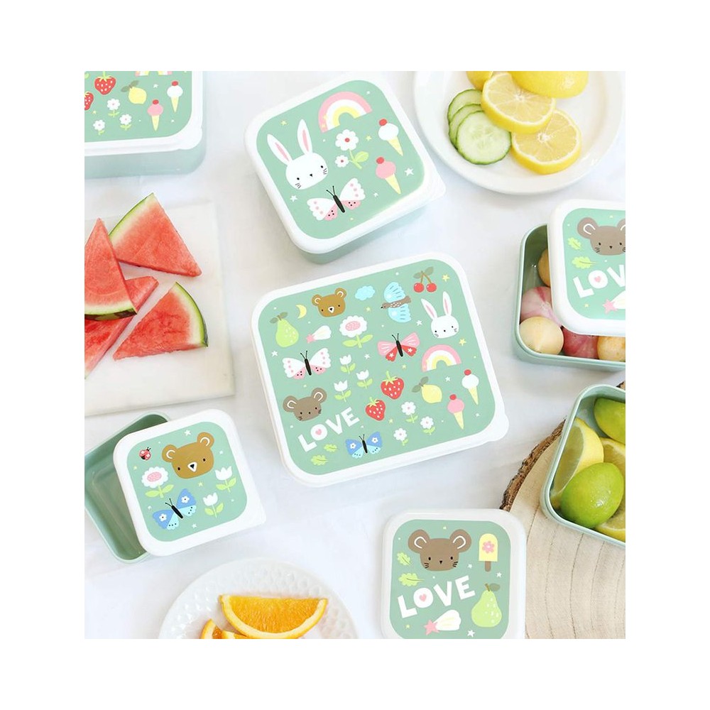 Lunchbox, 4er Set, Joy