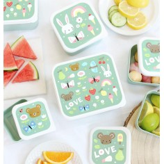 Lunchbox, 4er Set, Joy
