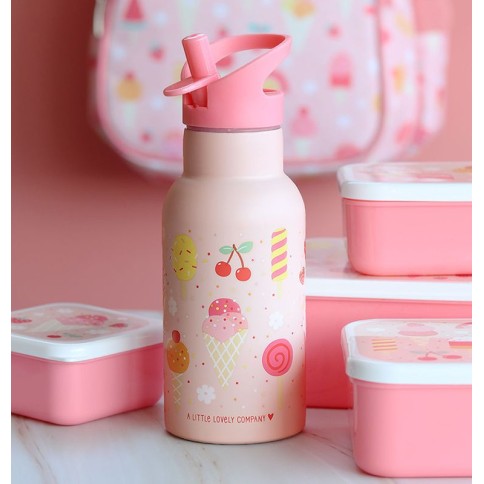 Edelstahl Trinkflasche - Eiscreme (350 ml)