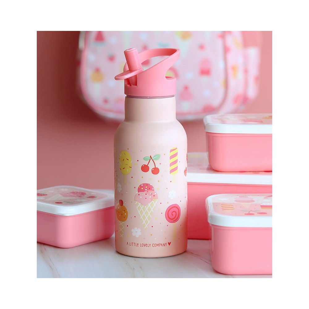 Edelstahl Trinkflasche - Eiscreme (350 ml)