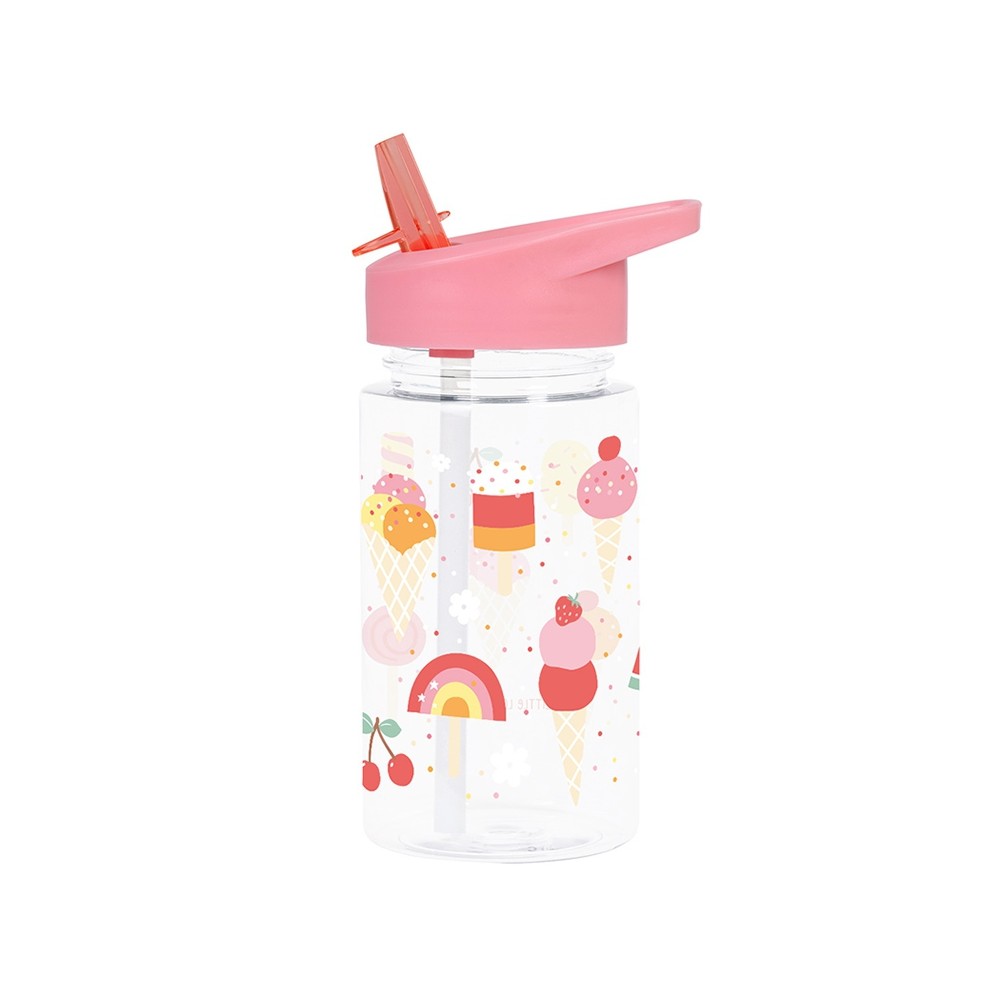 Strohhalm-Flasche, Eiscreme