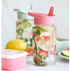 Strohhalm-Flasche, Eiscreme