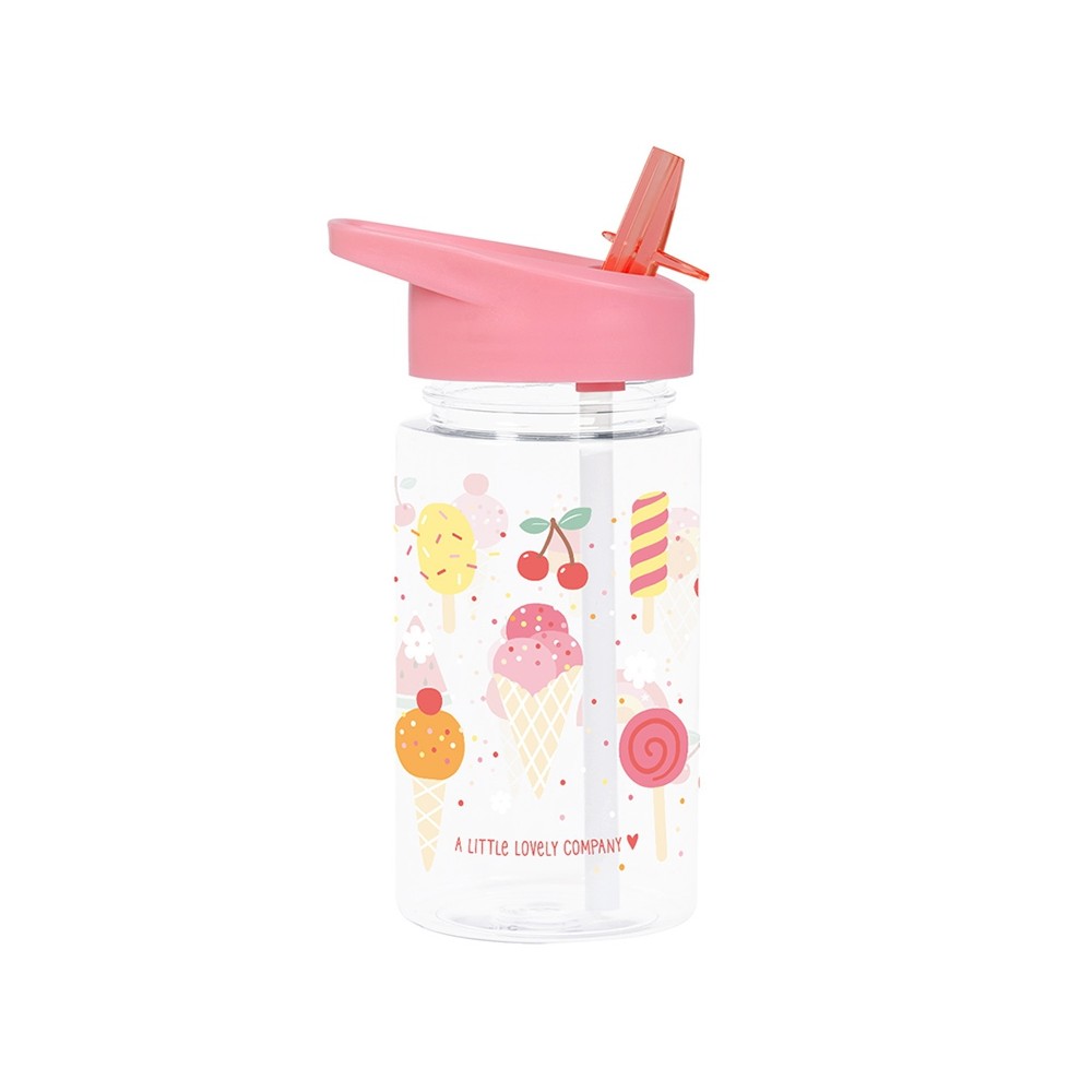 Strohhalm-Flasche, Eiscreme