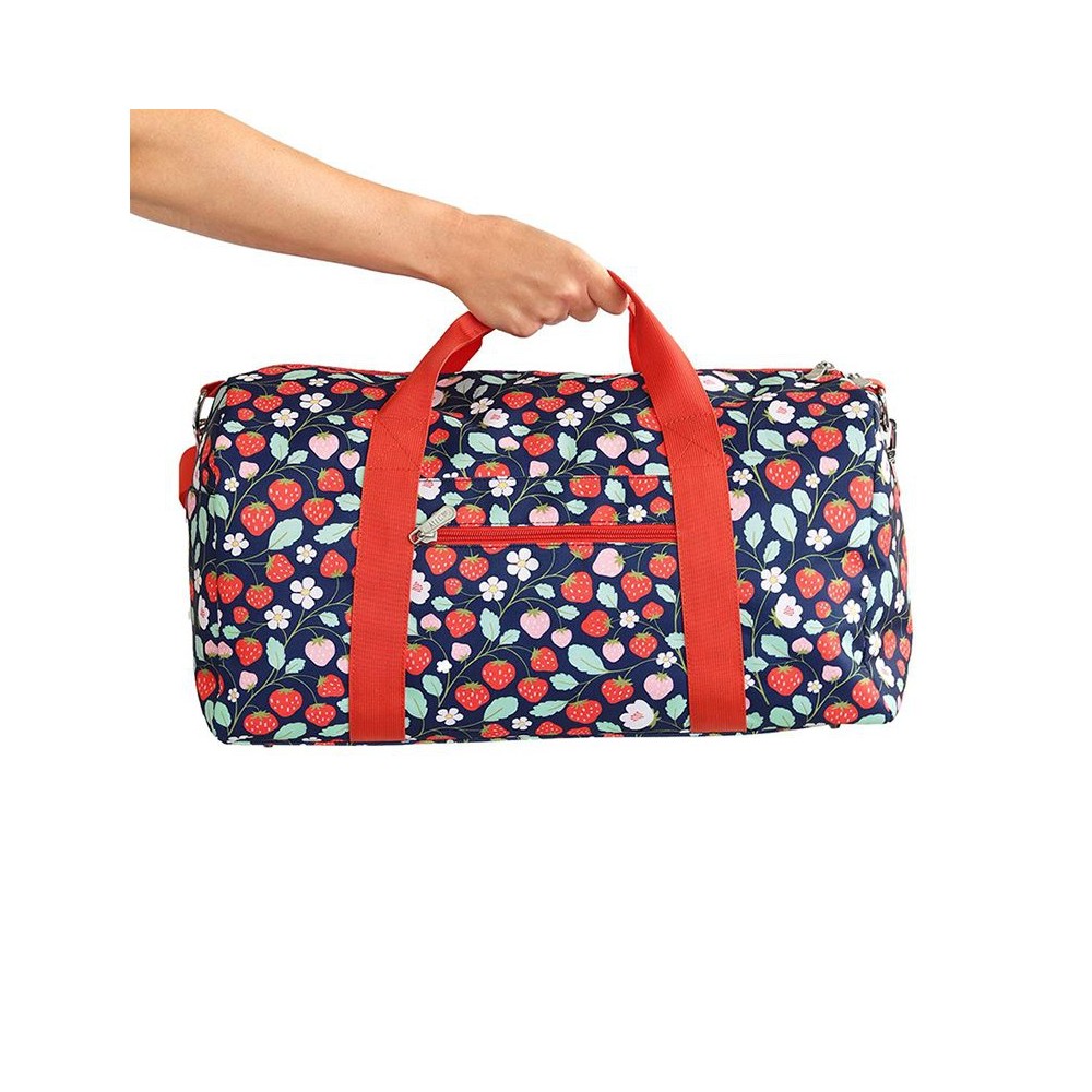 Reisetasche, Erdbeeren