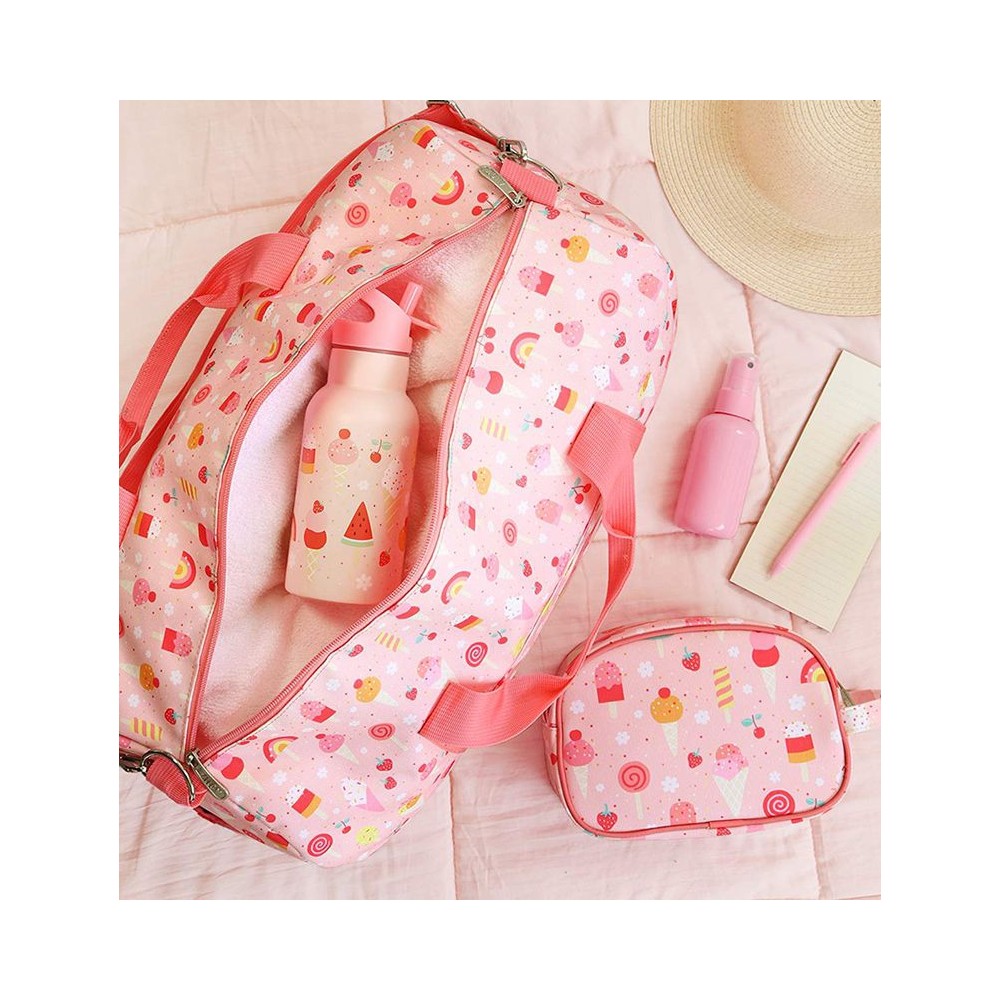 Reisetasche, Eiscreme