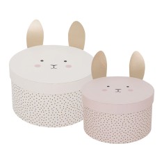Jabadabado Aufbewahrungsbox Bunny, 2er Set