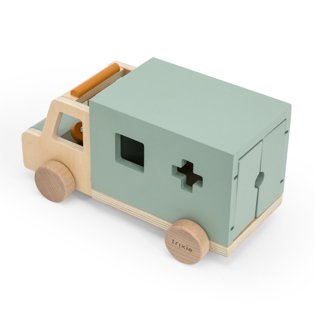 Baby Krankenwagen aus Holz