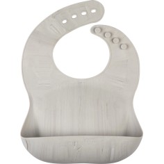 Silikon Esslätzchen, Marble Cloudy Gray