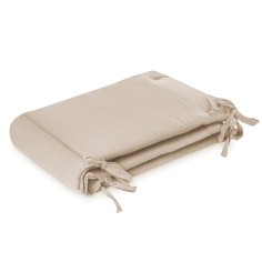 Julius Zöllner Musselin Bett-Nestchen 180/35, Sand