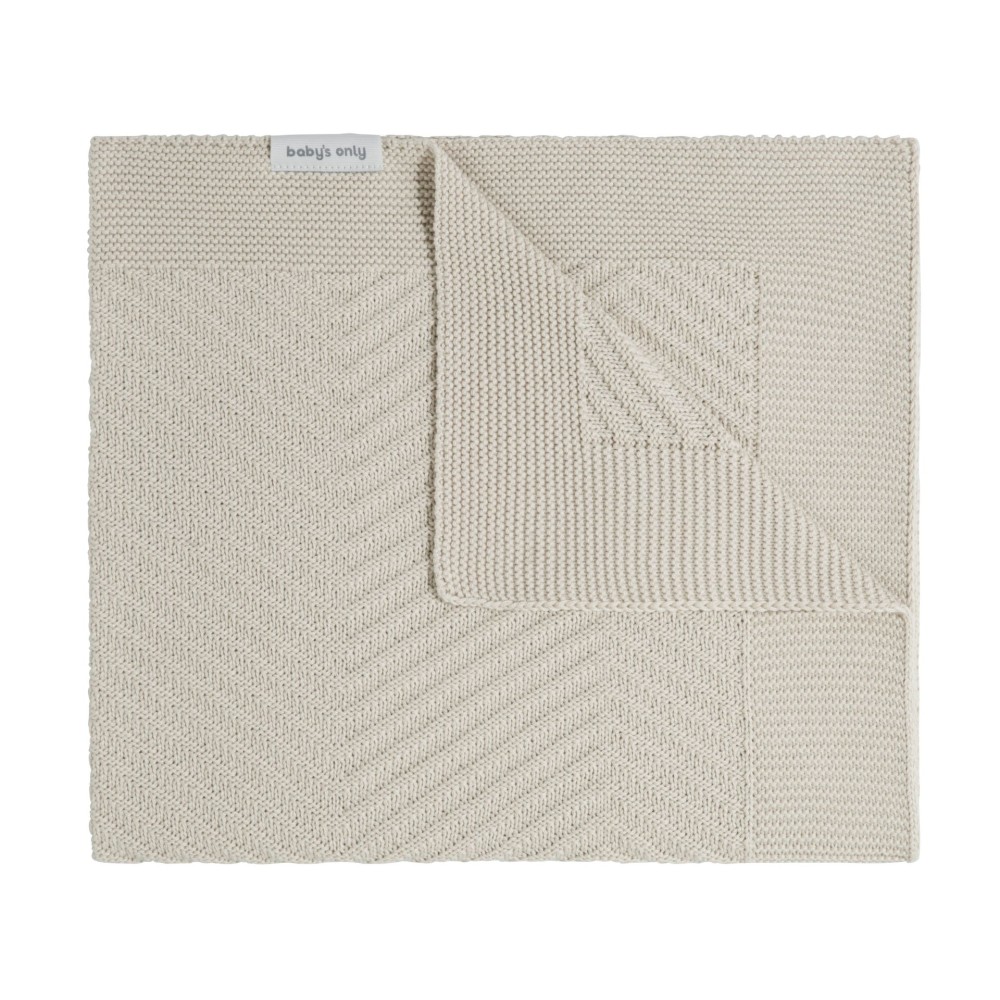Babydecke Grace, warm linen