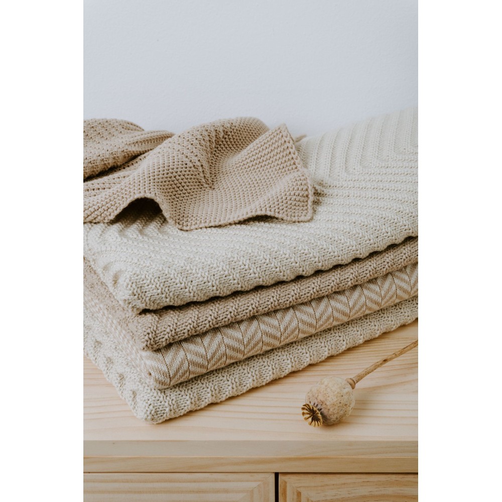 Babydecke Grace, beige