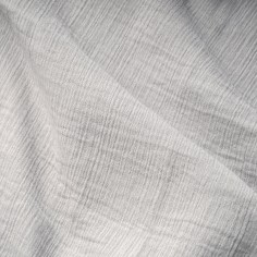 Julius Zöllner Musselin Bettwäsche, Grau