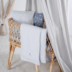 Julius Zöllner Musselin Bettwäsche, Grau