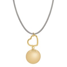 Bola-Kugel Schwangerschaftskette Limited Edition, Herz