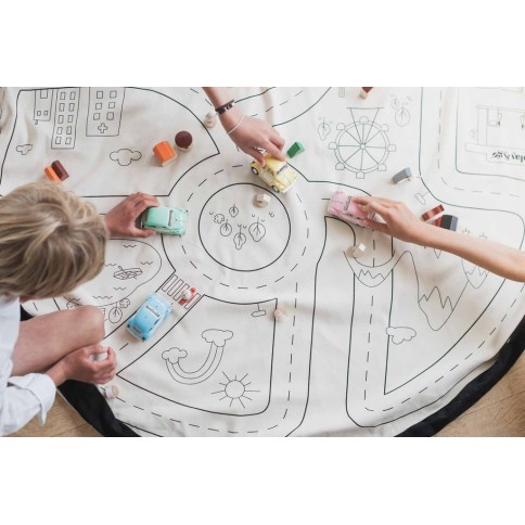 noomad x Moulin Roty Spielzeugtasche, Playville