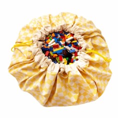 Spielzeugtasche, Vichy Yellow
