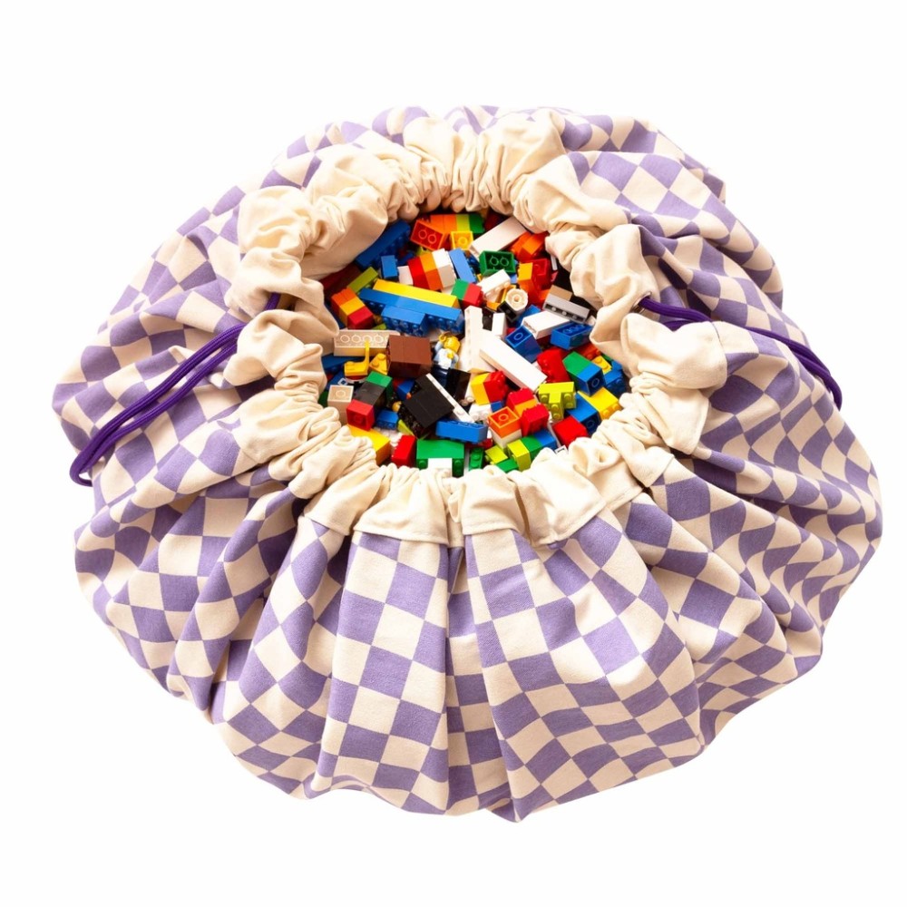 Spielzeugtasche, Vichy Purple