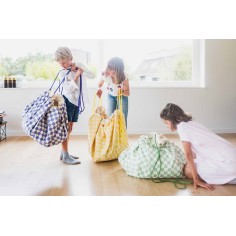 Spielzeugtasche, Vichy Green