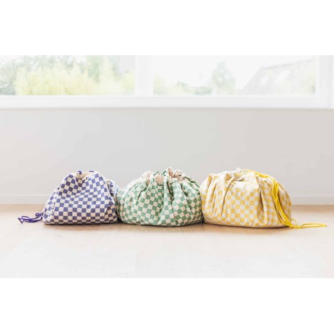 Spielzeugtasche, Vichy Green