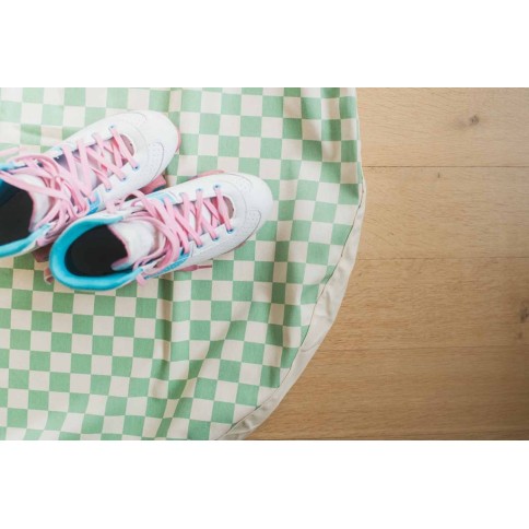 Spielzeugtasche, Vichy Green