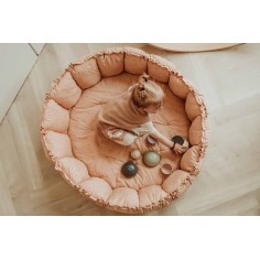 tapis de jeu de coco, Fleuri