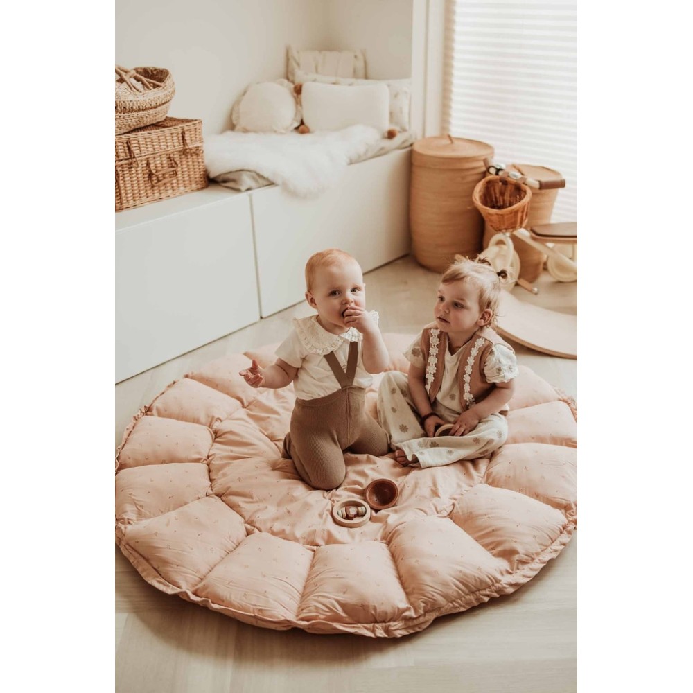 tapis de jeu de coco, Fleuri