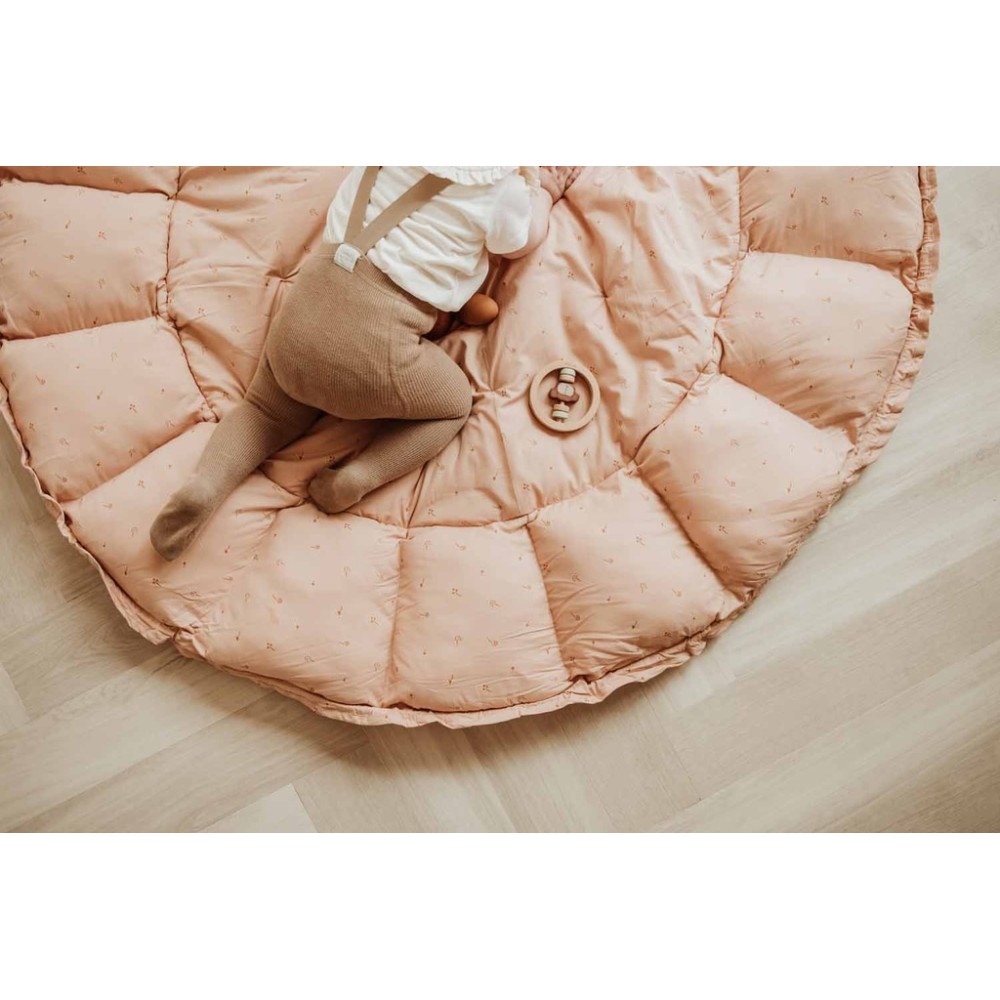 tapis de jeu de coco, Fleuri