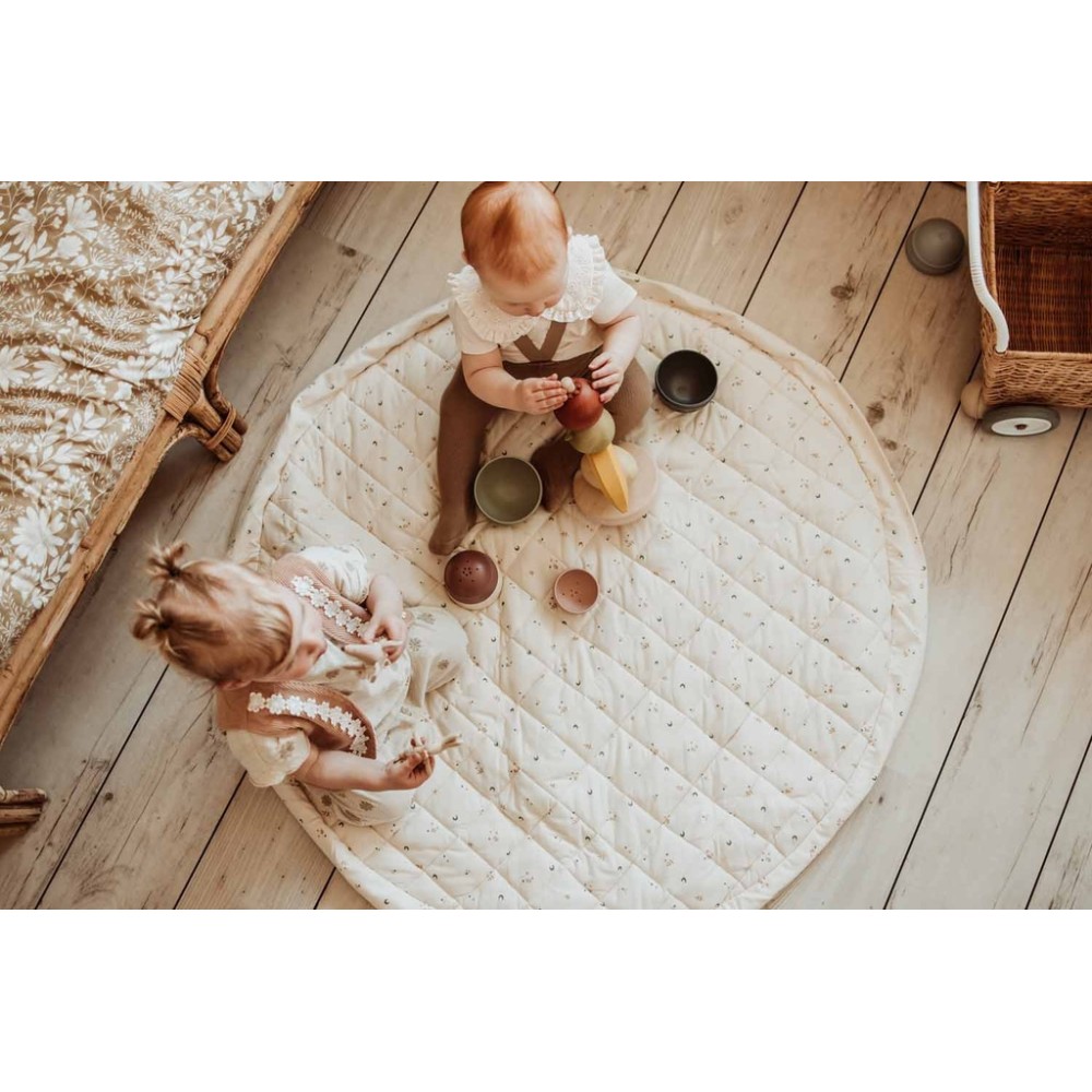 Spielzeugtasche & Krabbeldecke 3-in-1, Moon